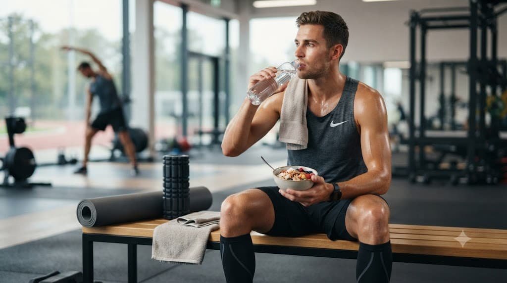 Récupération et hydratation après l’activité sportive