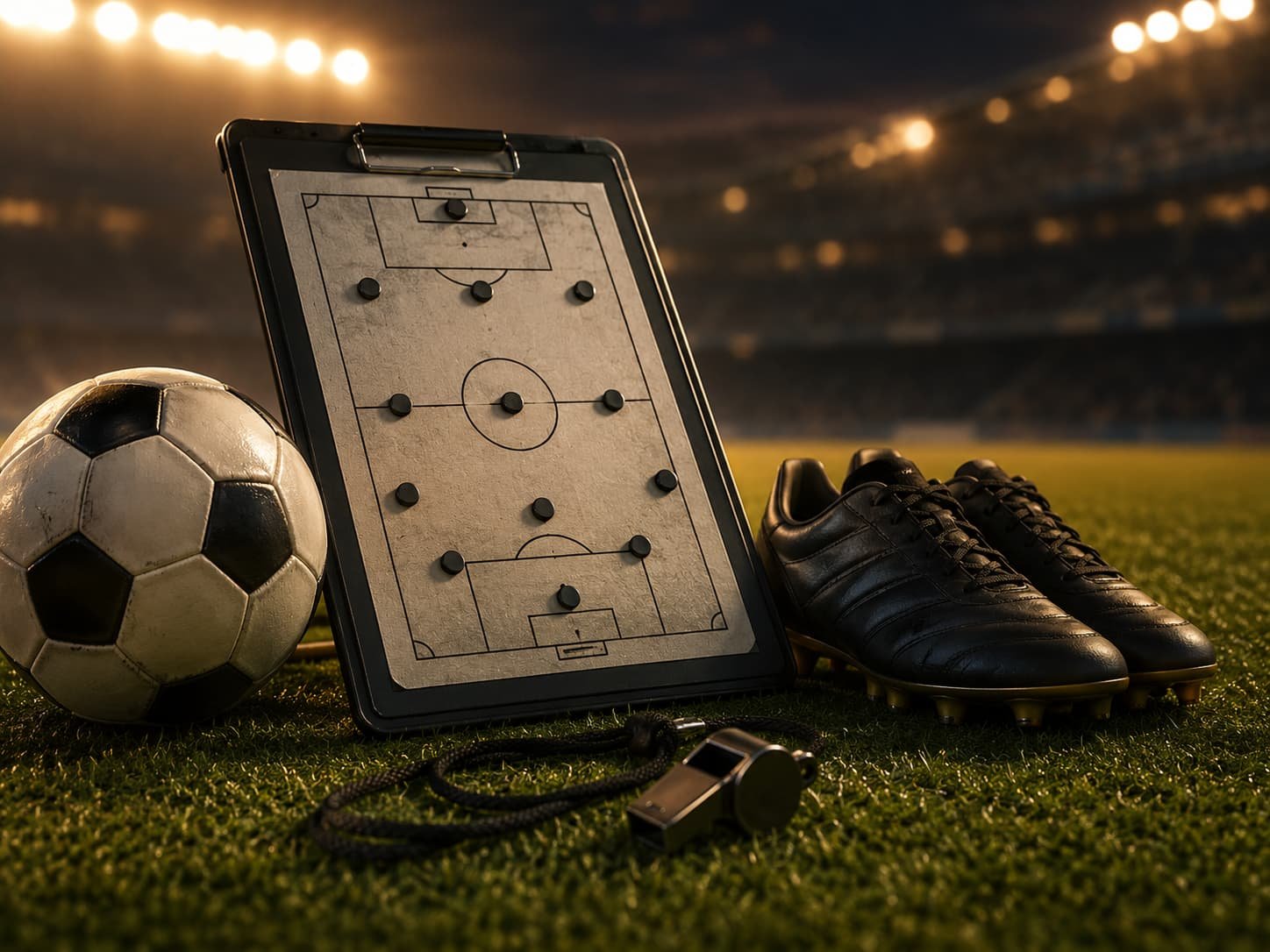 Illustration de la leçon sur les règles, les postes et l'intelligence de jeu au football