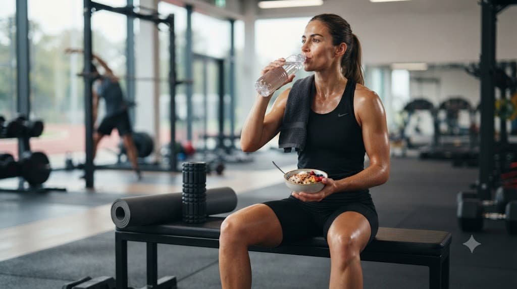Hydratation et alimentation avant ou après le sport