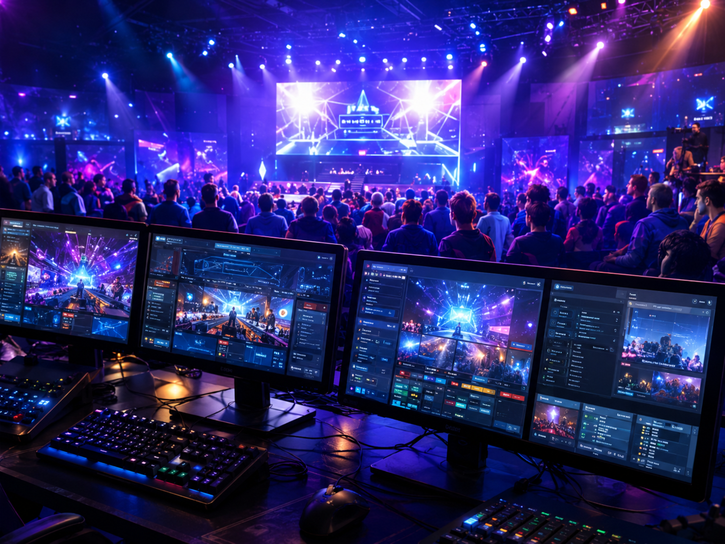 Illustration de la leçon sur l'organisation et la diffusion d'un tournoi esport