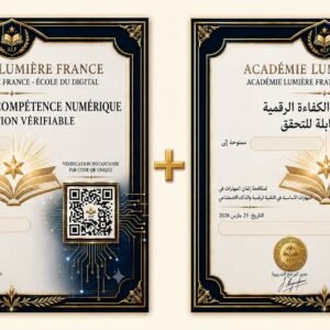 Certificat Officiel Agréé (Deux Langues au Choix)