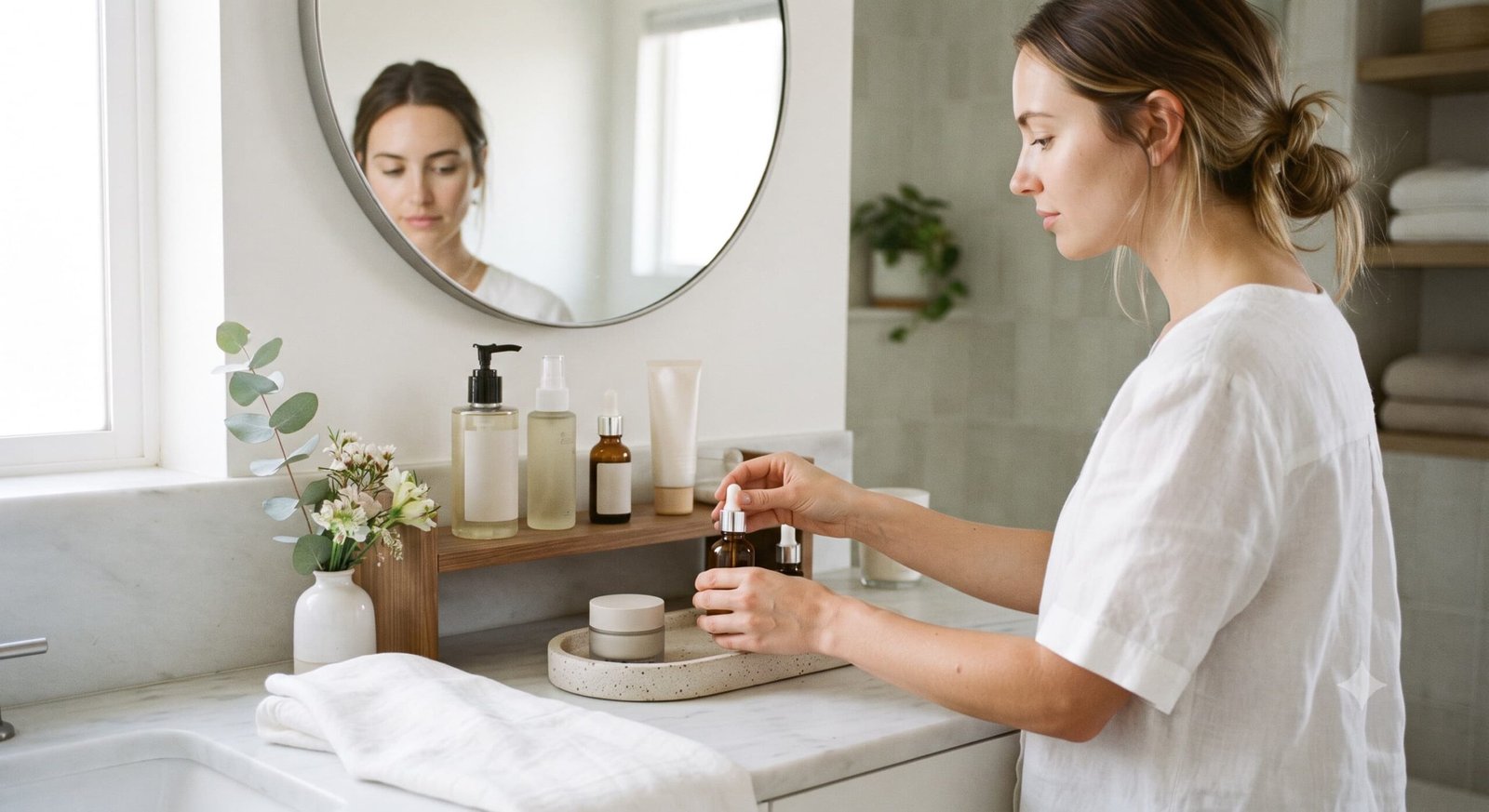 Démaquillage et soin du soir